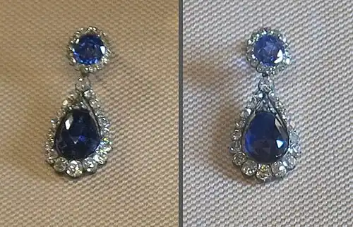 Earrings from the same set