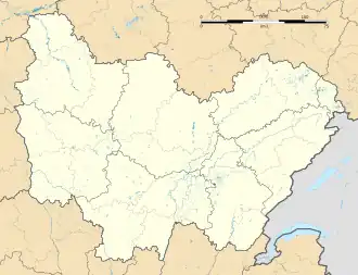 Vergisson is located in Bourgogne-Franche-Comté