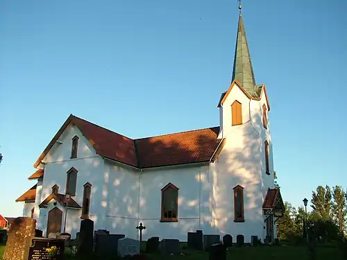 Exterior northwest side