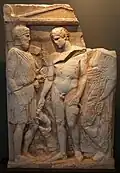 Grave stele