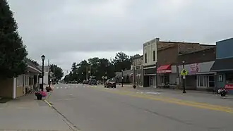 The village of Breckenridge along M-46