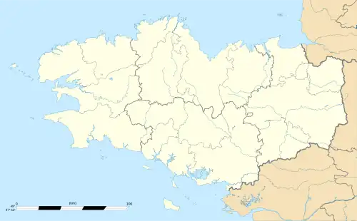 Crozon is located in Brittany