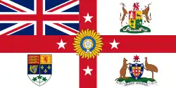 The unofficial British Empire flag incorporated dominion symbols