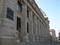 The main view of the building