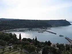 The bay of Sistiana
