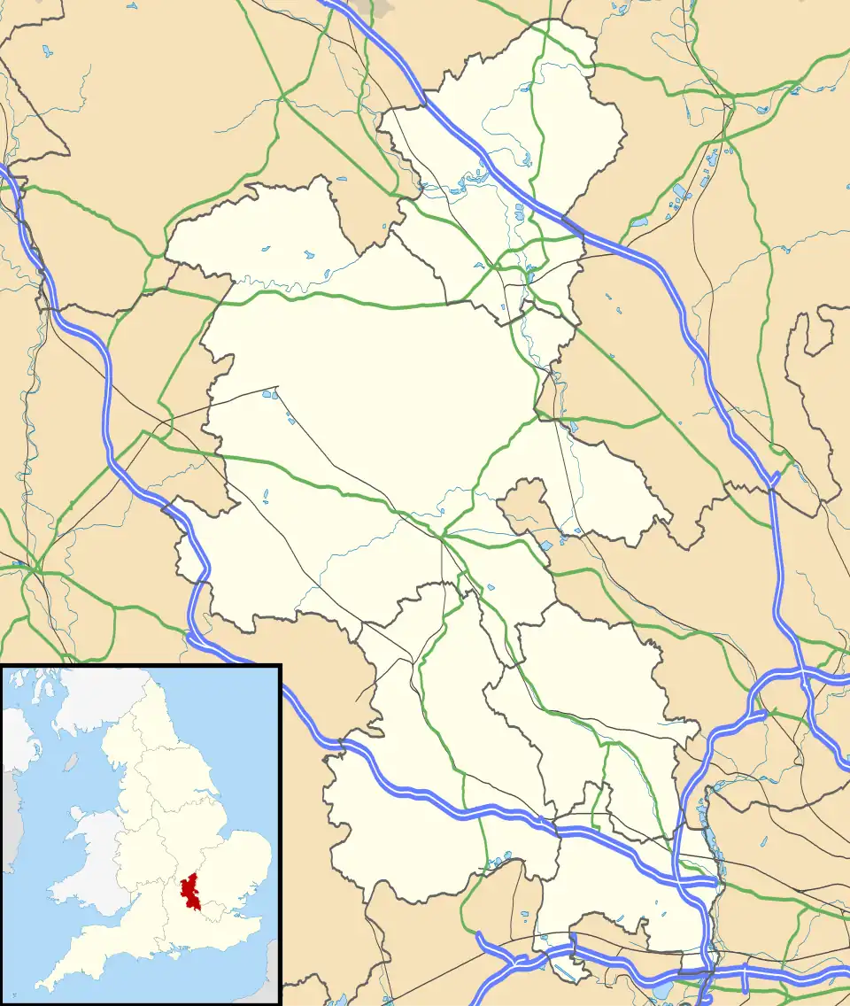 Taplow is located in Buckinghamshire