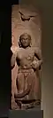 Mathura statue of a bodhisattva crowned by a chatra