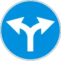 Г6 Turn left or right ahead