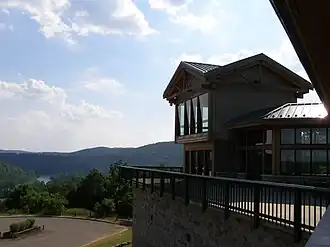 Visitors center view