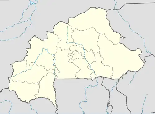 Gaoua is located in Burkina Faso