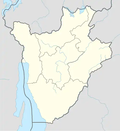 Matana is located in Burundi