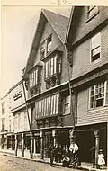 Butterwalk in Dartmouth England by Francis Bedford, c. 1863–1884. Department of Image Collections, National Gallery of Art Library.