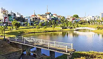 Bảo Lộc Park at morning