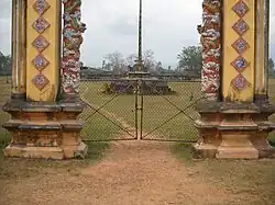 Ruin of main gate of Tây Sơn dynasty's palace.
