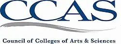 Logo of the Council of Colleges of Arts and Sciences.