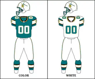Sacramento Gold Miners uniforms