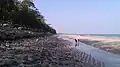 Hat Cha-am at low tide
