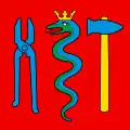 Flag of Schmitten