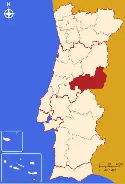 Location of Beira Baixa