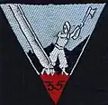 Insignia of CJF 35 (second model).