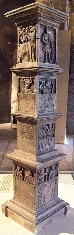 'Pillar of the Boatmen', Paris, France