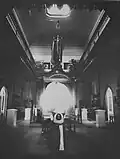 Interior during the 1893 exhibition at Batavia