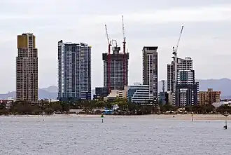 Picture of buildings in Southport, Queensland