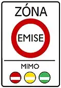 V-38a Low emission zone