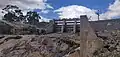 View of the dam spillway, 2021