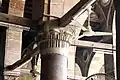 One of the re-used ancient columns and capitals