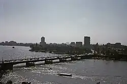 View of the bridge, 1965
