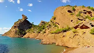 Mediterranean coast near La Ciotat