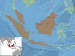 Map of range