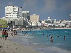 Tourists on vacation