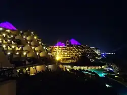Hotel Zone at night
