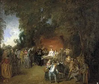 Marriage Contract and Country Dancing, c. 1711, Prado Museum, Madrid.[47]