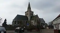 The church in Cappelle-Brouck