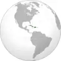 Caribbean countries in the strictest sense