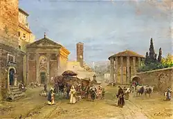 Late 19th-century painting by Carl Wuttke
