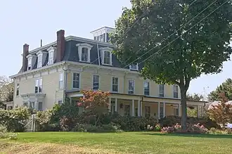 Commack's historic Carll Burr Mansion in 2012