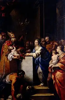 The purification of the Virgin, Piacenza Civic Museum