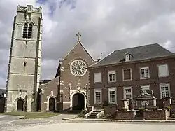 The centre of Carnières