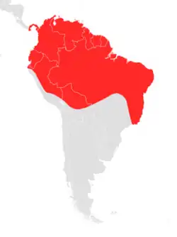 Map of range
