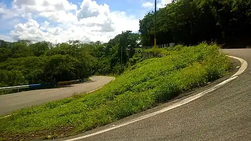 Road from San Juan to Ponce in Aibonito