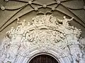 The portal of the Charterhouse of Aula Dei