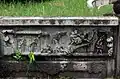 Carvings of the 24 Paragons of Filial Piety on a grave