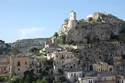 The Castello dei Conti in Modica, principal seat of the Chiaramonte as Counts of Modica.