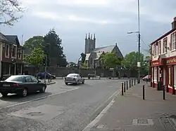 Castleknock Village at the junction of Castleknock Road and College Road