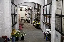 Catacomb interior