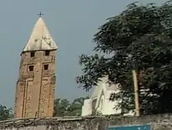A church spire